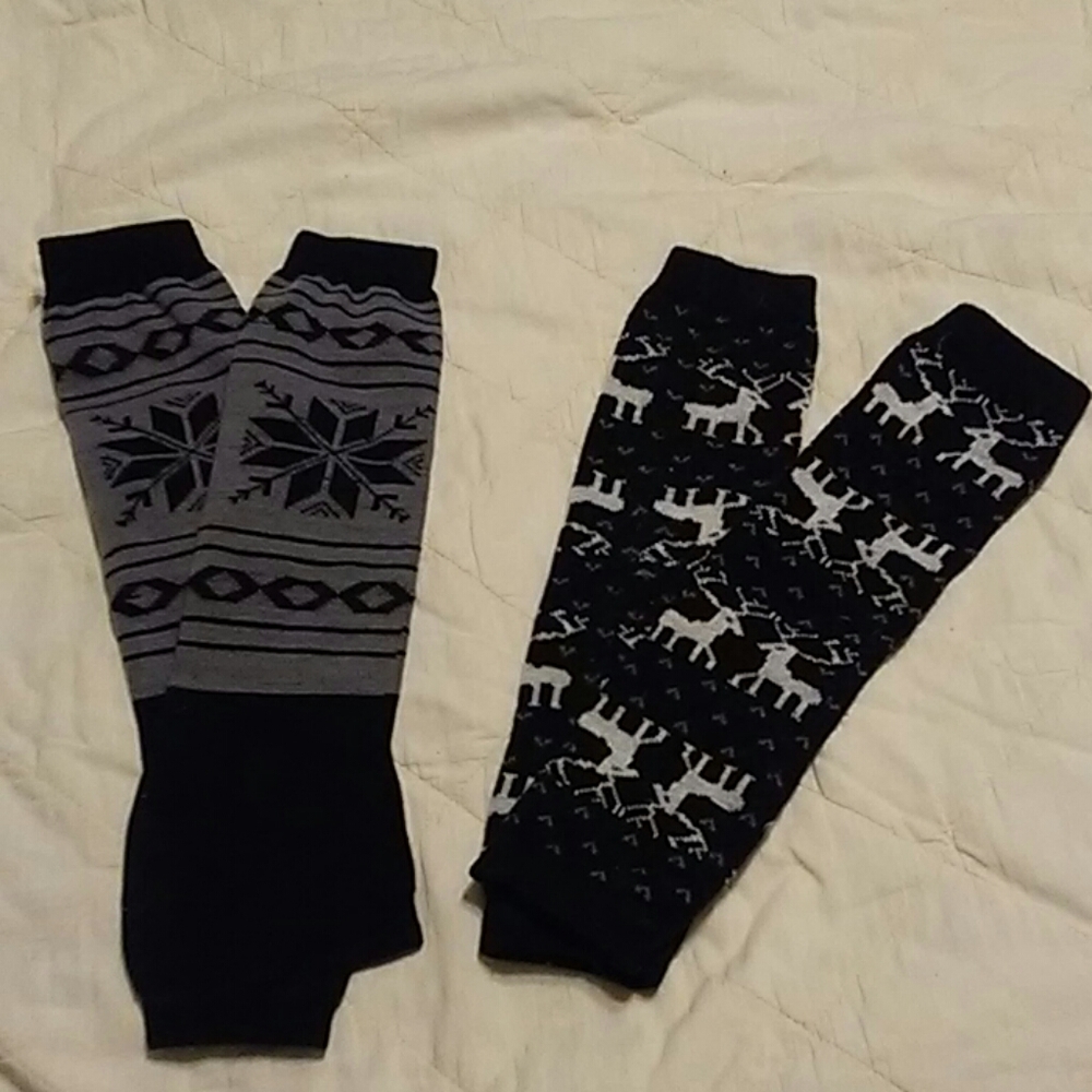 Set of Two Leg Warmers
